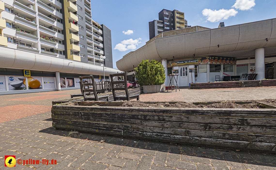 12.06.2023 - kein Grün mehr im Biergarten im Marx-Zentrum